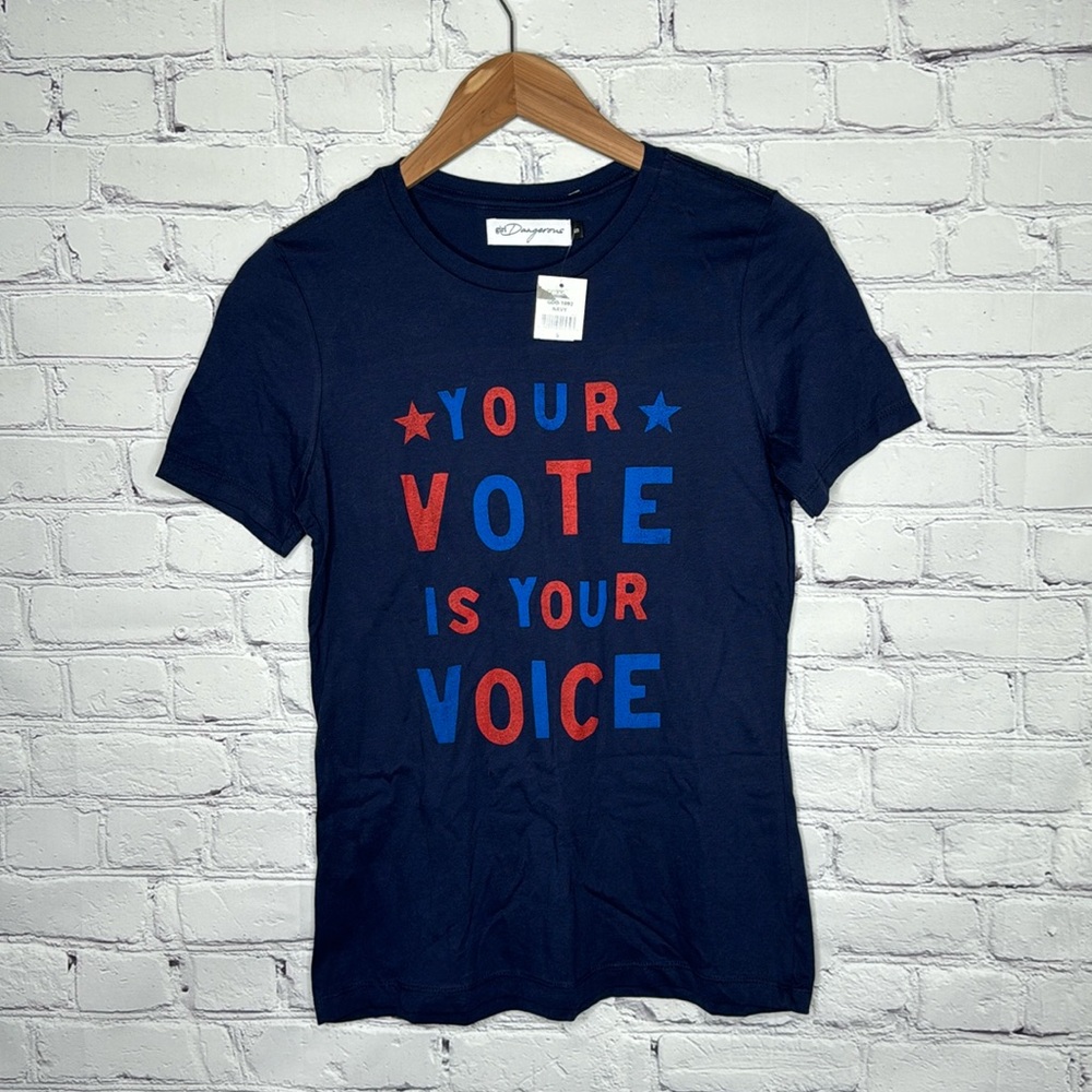 Girl Dangerous Your Vote is Your Voice Tee